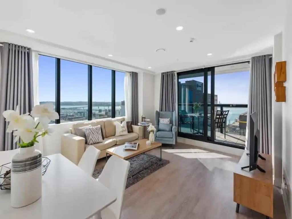 Just Opposite To Sky Tower , 2 Bed 2 Bath In Cbd Διαμέρισμα Όκλαντ Εξωτερικό φωτογραφία